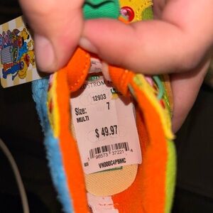 Vans Kids Sneakers - Blue, Orange, Green